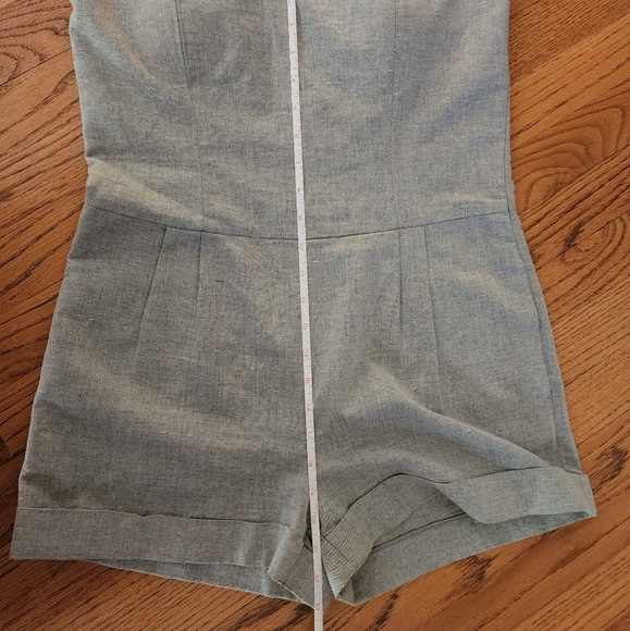 AKIRA grey strapless pantsuit - Picture 3 of 4